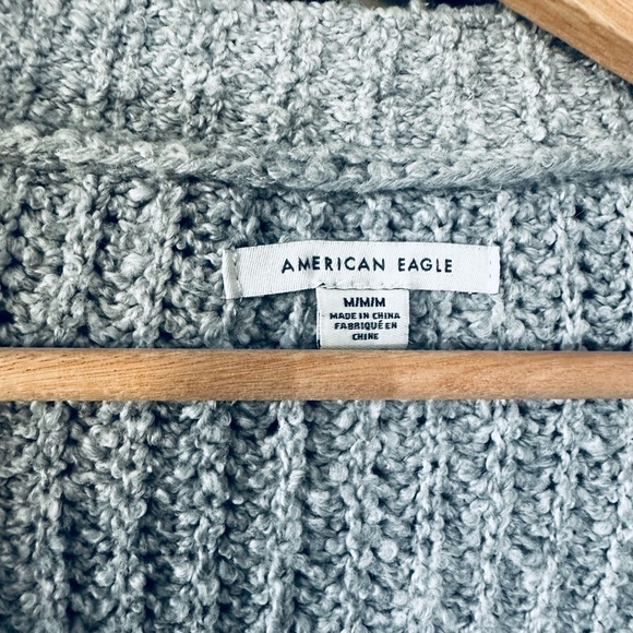 American Eagle Cable Knit Cardigan Sweater - Picture 4 of 8